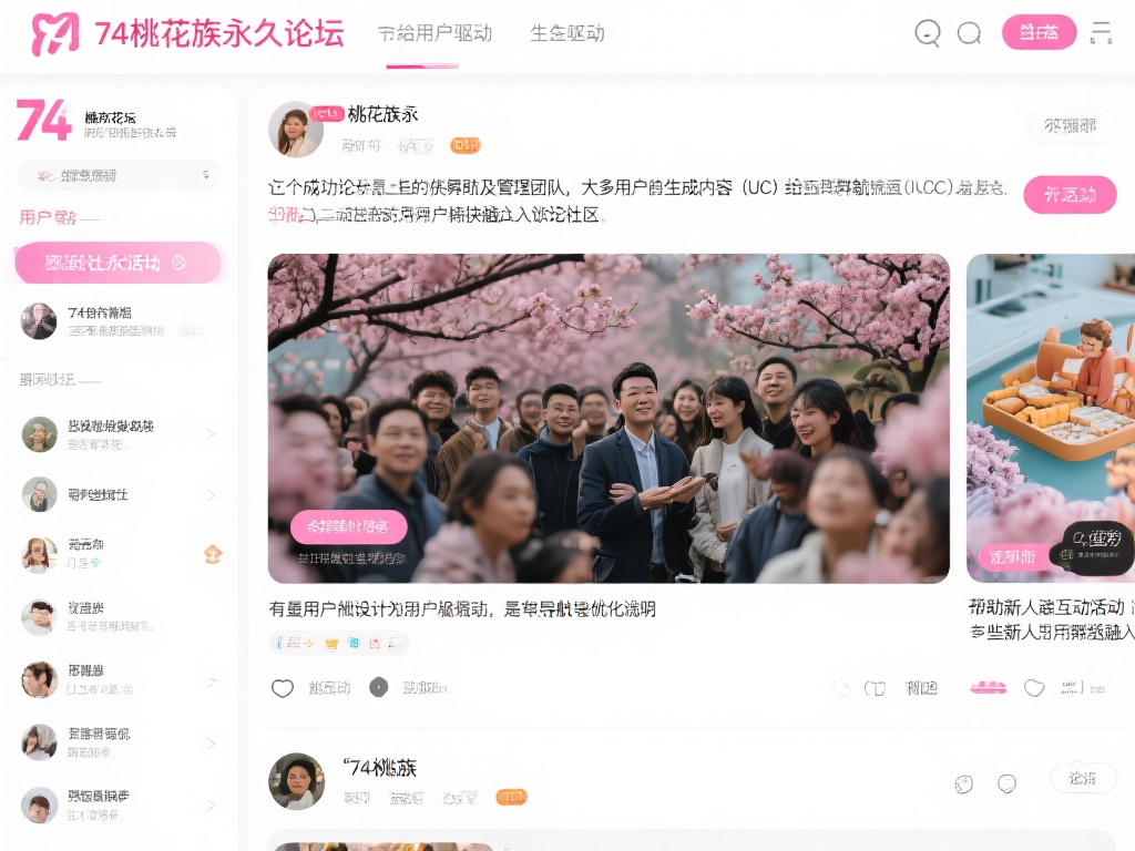 用户驱动的生态系统
一个成功的论坛不仅